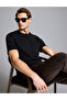Black Regular Fit Basic T-Shirt 50333912-Vr046