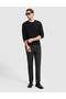 Black Regular Fit Basic Sweatshirt 50334023-Vr046 - 5