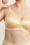 Wireless Snap-On Gathering Bra Cc898 Nude - 4