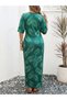 Rochie maxi, verde - 2