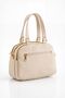Vx-1431 Women's Faux Leather Adjustable Cross Strap Smart Casual Shoulder and Hand Bag Cream - 4