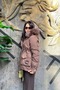 Warm Water-Repellent Regular Fit Hooded Italian Coat Model Sun581 - 2