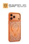 Magsafe Compatible Transparent Mica Shiny Stone Premium Case Compatible with iPhone 18 Pro Max / 17 Pro Max