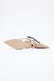Women's Pointed Toe Short Heeled Shoes - 4