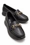 Saraçlı Buckle Women's Shoes; Black Black