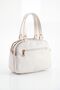 Vx-1431 Women's Faux Leather Adjustable Cross Strap Smart Casual Shoulder and Hand Bag White - 3