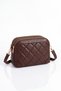Vx-1267 Quilted Women's Shoulder Bag Brown - 2