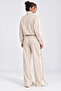 Stone Color Parachute Detailed Suit - T4221 - 3