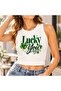 Zero Sleeve Ribbed Crop Blouse - Flexible Lycra Casual Crop-5