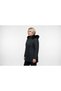 Bb Women's Hooded Zippered Geometric Patterned Winter Coat - 3