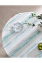 Celeste Tablecloth - Turquoise - 140 cm - 4