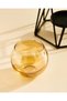 Black And Amber Metal Decorative Candle Stand 14x12x10cm - 4