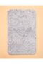 Grey Floral Memory Foam Bath Mat 50 x 80 cm - 2