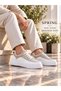 Kb-X12 Kuback White Beige Skin Casual Men's Shoes - 6