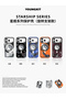 iPhone 18 Pro STARSHIP Series XJzhj Back Case Magsafe 360° Rotating Stand - 4