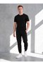Ribbed Cuffs, 3 Threaded, Non-Threaded, Compact Combed Cotton, Zippered Pockets, Men's Jogger Tracksuit - 2