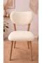 Apple Patterned Jacquard Chair Cover |   Flexible Lycra, Elastic, Stylish and Decorative Design - 2
