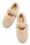 Women's Elastic Ribbed Home Slippers Indoor Open Mink - 5