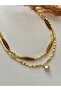 Double Bone Necklace Set Trendy Necklace - 4