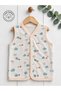 Oeko Tex Certified 100% Organic Cotton Double Layer Baby Vest / Girls Boys Vest - 3