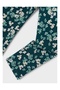 Girl's Floral Printed Trousers - 2