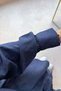 Shalwar Cut Pants Double Suit - Navy Blue - 2