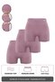 3-Pack Women's Comfort Enhancing Non-Marking Seamless Boxers