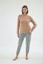 16989 Women's Embroidered Pajama Set - 2