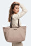Larkon I Unisex Beige Shoulder Bag - 5