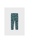 Girl's Floral Printed Trousers - 3