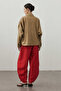 Washable Bomber Jacket Beige - 6