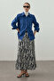Basic Plain Shirt Deep Blue - 4