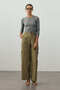 Straight Cargo Pants Mold Green - 2