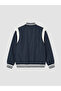 Lcw Kids Navy Blue College Collar Water Repellent Boys' Puffer Coat from Cc Collection - 4