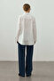 Basic Plain Shirt White - 7