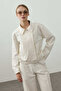 Windbreaker Jacket Ecru - 4