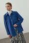 Basic Plain Shirt Deep Blue - 3
