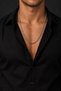 Steel King Model Chain Silver Men's Necklace Selectable Lengths - 3