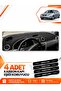 Chevrolet Lacetti̇ (2002-2009) Compatible Front Cover Torpedo Protection Case Carpet - Black-Beige - Ch002