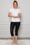 Microfiber Capri Leggings Black