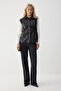 Leather Lace-Up Vest - 2