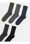 Socks - Gray - Patterned - 2