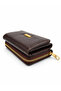 Gold Detailed Multi-Compartment Large Size Model Wallet - 5