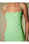 Rochie maxi, verde - 5