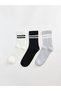 Sparkling Choices from Shining Store Striped Men's Socks 3-Pack