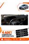 Peugeot 308 (2014-2021) Compatible Front Torpedo Protection Case Carpet Cover - Black-Brown - Pe010