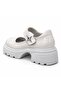 Women's Shiny Buckle Mary Jane Thick-Soled Platform Shoes - 4