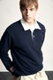 Men's Sweat I3625Ax/Nv64 Navy - 2
