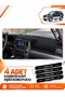 Suzuki Grand Vi̇tara (2003-2006) Compatible Dashboard Protection Protective Cover Carpet Cover - Black - Sz004