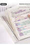 3pcs A5 Student Specific Loose Leaf Notebook,Loose Leaf Replacement Core Notebook with Thick Horizontal Grid,Non Irritating, Detachable,60 Sheets/120 Pages Loose-Leaf Paper,80 gsm White Paper - 4